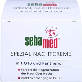 Sebamed Special Night Cream Night Cream with Q10 and Panthenol Promotes Skin Regeneration Visibly Against Wrinkles Moisture The Skin Protects Against Drying