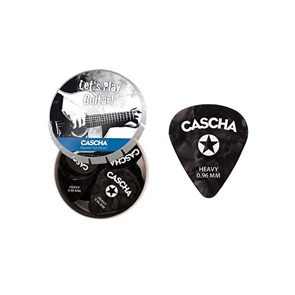 CASCHA HH 2295 Guitar Picks Heavy Pack of 24 I
