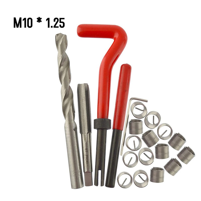 20Pcs Metric Thread Repair Insert Kit M5 M6 M8 M10