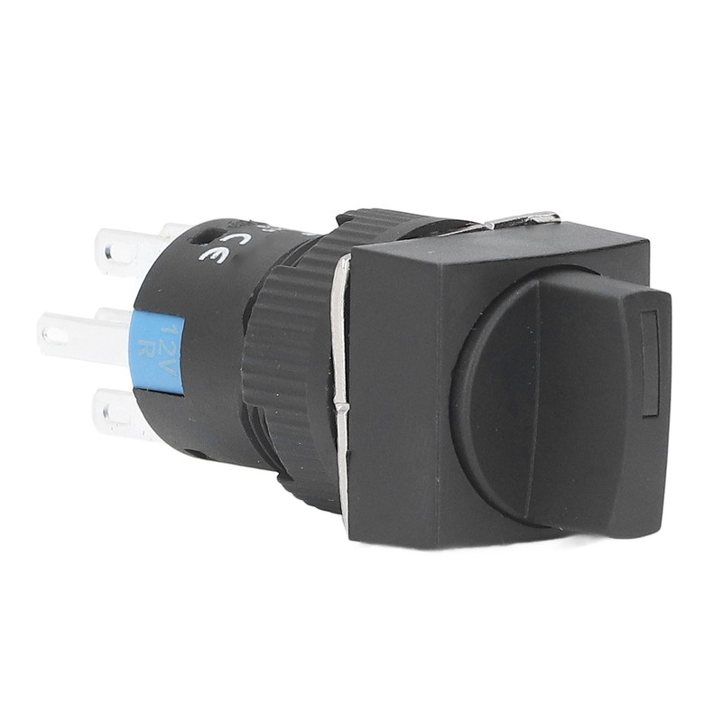 25Pcs Knob Selector Switch Self Locking 3 Speed with Light