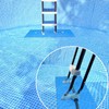 Drydiet Above Ground Pool Ladder Mat, Swimming Protective Nonslip Step