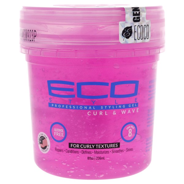ECOCO Eco Style Gel - Curl & Wave 8 Oz,
