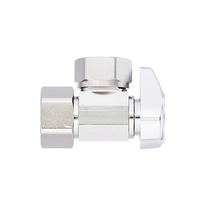Brasscraft Shut-Off Valve 7/16" 1/2" < 0.25% Lead Angle Chrome