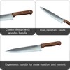 IMUSA 8in Stainless Steel Chef Knife with Wood Handle