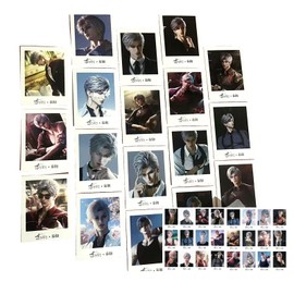 Love and deepspace Sylus LOMO Cards Merch Game Card Cosplay 40pcs 2.2x3inch Card Suitable for Game Peripheral DIY, Send to Friends and Relatives (Sylus)