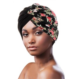 YEHUDAF LEE Women's Turban Headgear Head Scarves Chemo Cap Pre-Tied Double Layered Two-Tone Stitching Head Wrap Head Scarf, 5