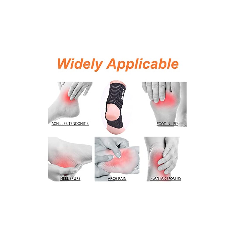 DFsucces Ankle Support Brace,1 PC Ankle Brace Achilles Tendonitis, Adjustable