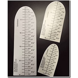 THE COMBINATION SOCK RULERS by THE SOCK RULER! - EASY & INNOVATIVE!!