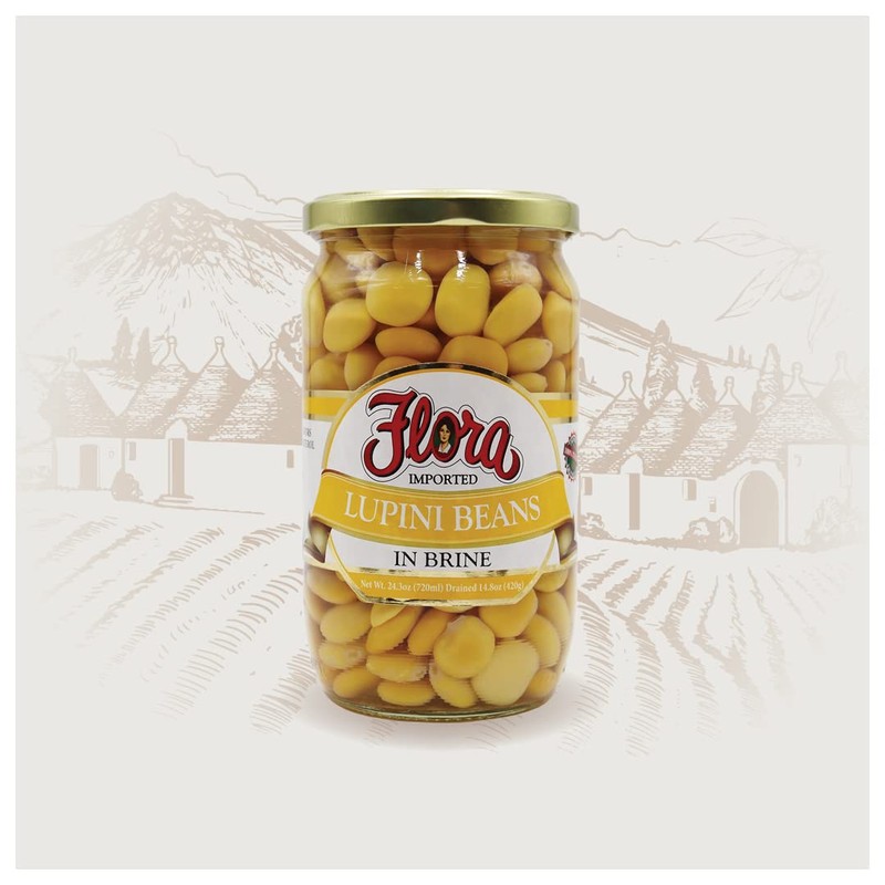 Flora Foods Lupini Beans | Ready to Eat Healthy Snack