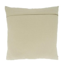 Fennco Styles Striped Woven Decorative Cotton Throw Pillow Cover 20" W x 20" L - Blue Square Cushion Case for Home, Couch, Bedroom, Living Room and Office Décor