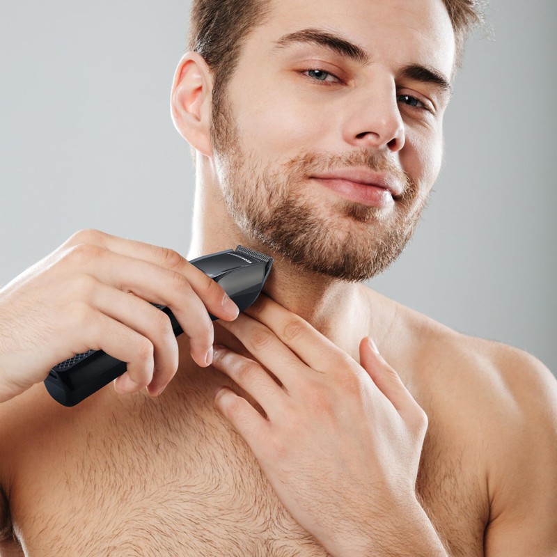 Barberboss Regolabarba da uomo, tagliacapelli versatile per tagli di precisione,