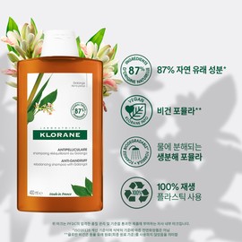Klorane [Dandruff Care] Klorane Galanga Anti-Dandruff Shampoo 400ml