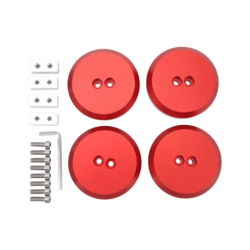 4pcs Jack Pad Adapter Aluminum Floor Jack Pad Replacement For