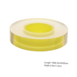 Operitacx Professional Jewelry Protective Wrap Film Multi Functional Stretchable Tape for Watches and Jewelry Transparent PVC Protector for Scratch and Dust Resistance