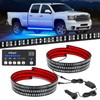 Nilight 2PCS 70 Inch Emergency Strobe Light Strip with Controller