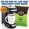 Café Valet DECAF Dark Roast Single Serve Coffee Packets –