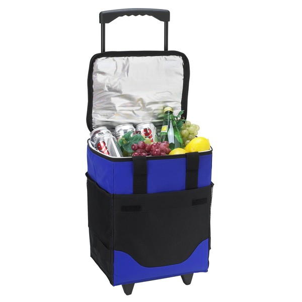 Picnic at Ascot Original 32 Can Collapsible Rolling Insulated Cooler-