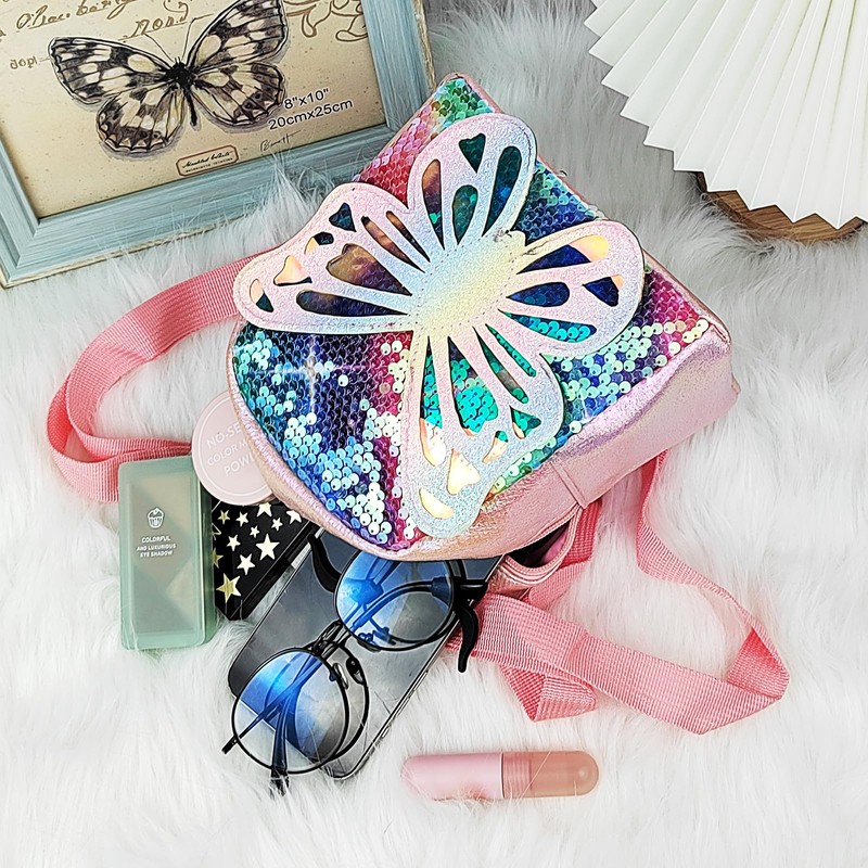 Energather Cute Mini Backpacks, PU Leather Tiny Backpack Small Backpack