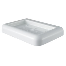 Haceka Soap Holder Yoly, Stainless-Steel Silver, 15 x 15 x 9 cm