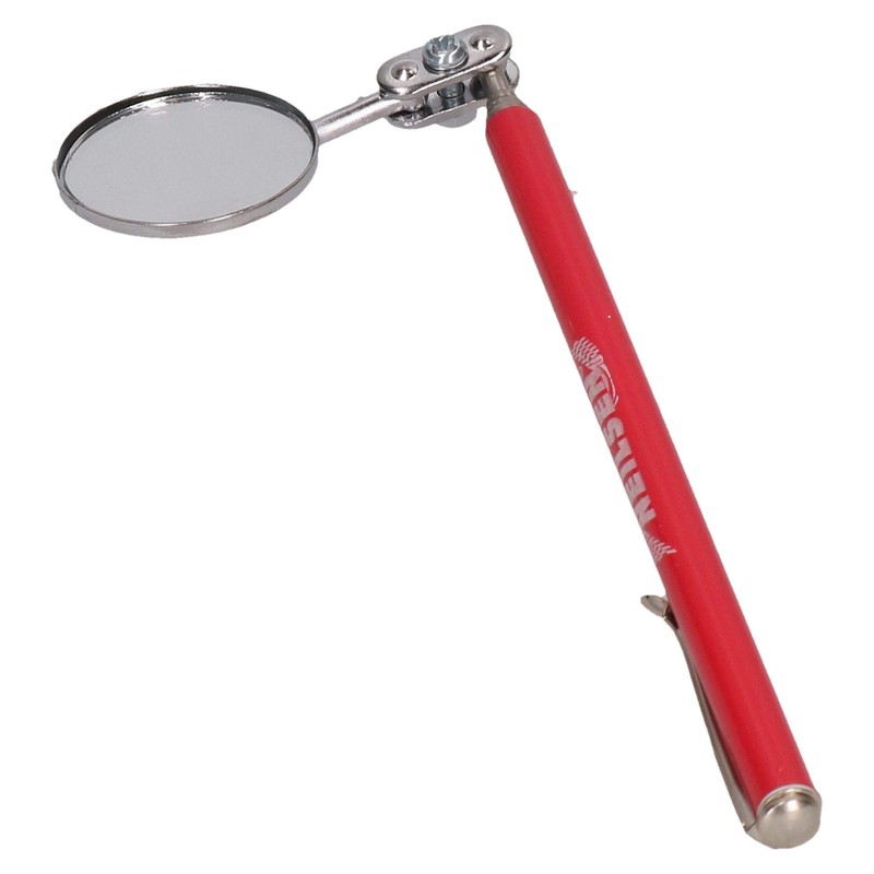 30mm + 50mm Round Circular Inspection Telescopic Extendable Mirrors 2pc