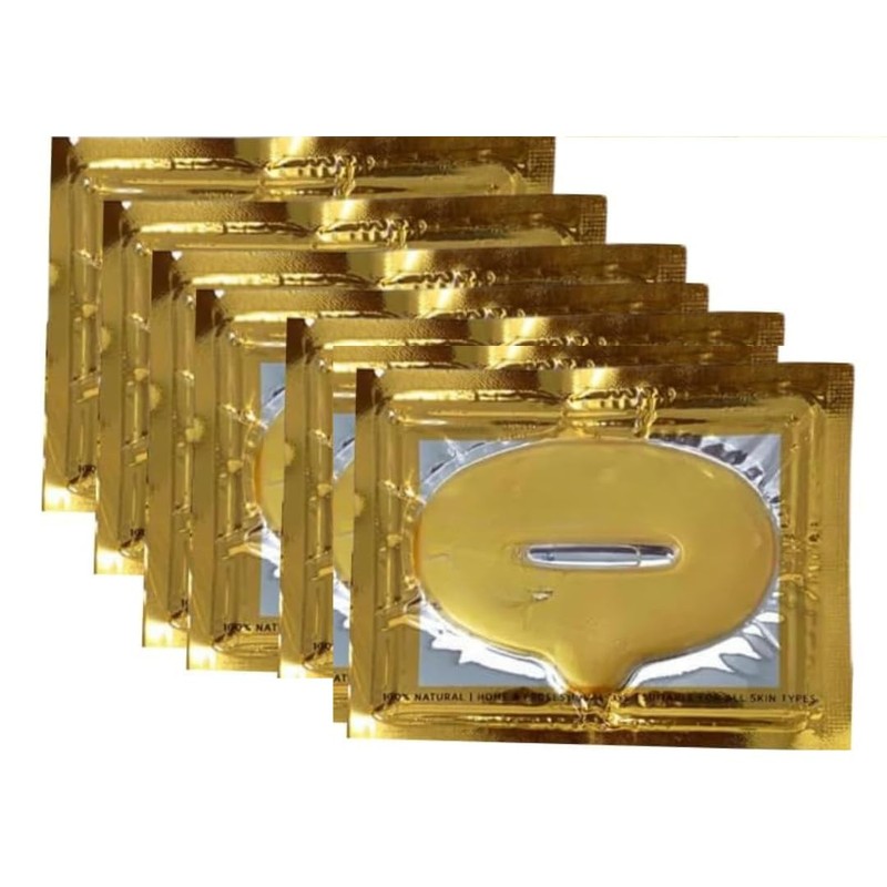 24K Gold Bio Collagen Face Mask - Eye Mask -