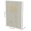 Operitacx 2026 Daily Planner Notebook A7 Size PU Leather Weekly