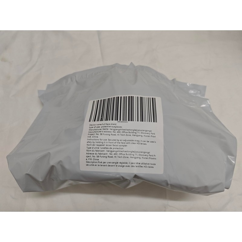 Plastic Full Face Shield Full Protection Equipment with for Unisex