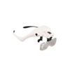Head Mounted Magnifying Glass 2pcs LED Light Adjustable Rechargeable Headband