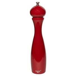 Fletchers' Mill Marsala Collection Pepper Mill, Cinnabar - 12 Inch, Adjustable Coarseness Fine to Coarse, MADE IN U.S.A.