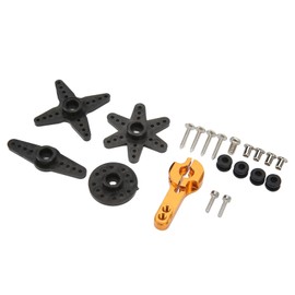 VBESTLIFE RC 30 kg Servo Aluminium Alloy Waterproof Metal Gear Servo, 30 kg Servo RC Metal Gear Servo + 25T Metal Servo Arm