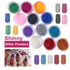 Nail Kit Set Professional Acrylic with Everything, 12 Glitter Acrylic