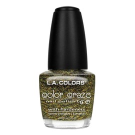 L.A. Colors Craze Nail Polish, Cactus, 0.44 Fluid Ounce