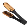 Clamp Hair Brush Spring Elasticity Softness Beard Breathability Double Sided