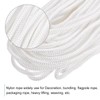 MECCANIXITY Nylon Rope Solid Braided 1 Roll of 0.15 Inch