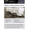 Marrutt 280gsm Traditional Baryta Hi-White Semi Gloss Inkjet Photo Paper: