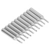 10PCS Set Solder Iron Welding Tips Accurate Multifunctional Thermal Solder