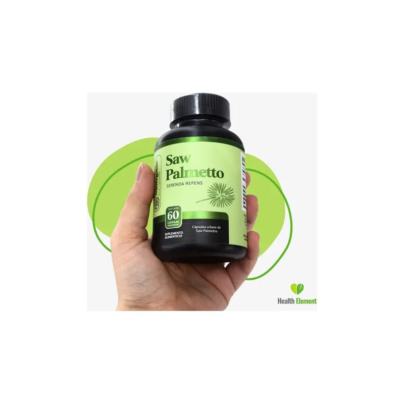 Saw Palmetto 60 Cápsulas | Salud De Próstata | 1000