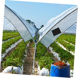 Operitacx 1 Rolle Filmreparaturband Neonband Packband Zum Nachfüllen Barriere Farbiges Klebeband Anlage Plane Versiegelung Clips Wasserdichtes Band Gewächshaus-kit Dickes Klebeband Pvc Black