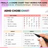 ADHD Chore Chart for Adults & Teens | Double-Sided A3