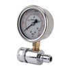 Pressure Washer Gauge 6000psi High Pressure 3/8in Quick Connect Parts