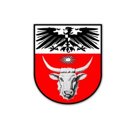 #A5495 Sticker German South West Africa Colony Namibia Protection Troops 7 x 6 cm