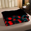 Green Red Neon Hexagon Bedding Sets Honeycomb Geometric Comforter Set