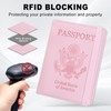 ACdream RFID Blocking Passport Holder Travel Wallet - Premium PU