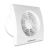 Brookvent Airstream Xe 100 (Intermittent Extractor Fan), white, 100mm/4inch