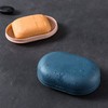2 PCS Plastic Soap Dish,Travel Soap Case,Soap Cases with Lid,Soap