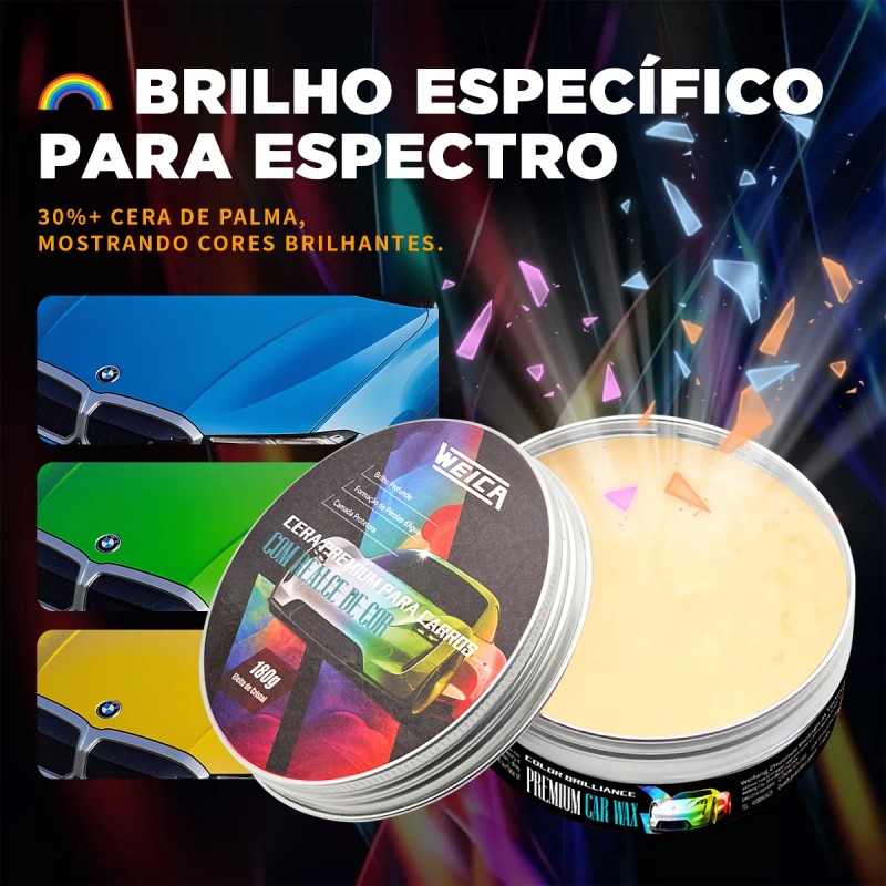 Weica Cera Carn. Dorada 180g Kit Apl.: Brillo Y Protección