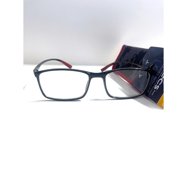 Foster Grant Simply Specs Reading glasses Beck lightweight 2.00, Black