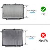 MAX COOL Radiator Suitable for Toyota Landcruiser 100 Series 4.2