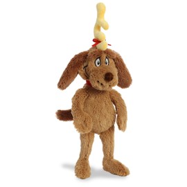Aurora® Whimsical Dr. Seuss™ Max Stuffed Animal - Officially Licensed Plush for Imaginative Play - Perfect for Kids and Adults - Brown 16.5 Inches
