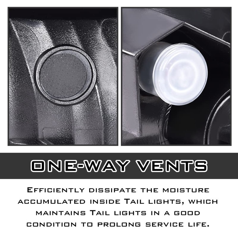 G-PLUS TRD PRO Tail Light Lamp Assembly w/Bulbs Compatible with